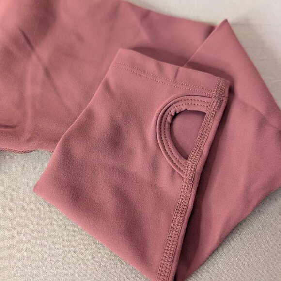 Fitness Crop Top - Women's High Performance Long Sleeve Athletic Shirt Sz Small - Picture 5 of 7